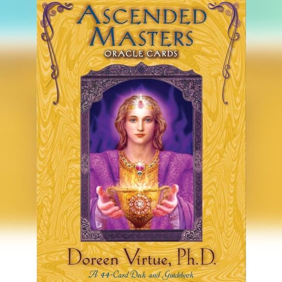 Ascended Masters Oracle Cards 44 Card Deck and Guidebook Doreen Virtue Deities - Picture 4 of 11